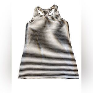 Athleta Stripe Tank Top Women’s Small Sleeveless Stretch Athleisure